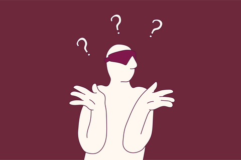 You're blindfolded. Now what?